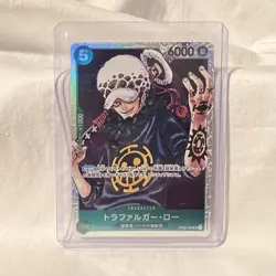 2022 One Piece Super Pre-Release Trafalgar Law ST02-009 Japanese Card - Image 1