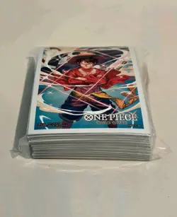 Monkey D. Luffy 70 Sleeves Japanese One Piece Card Game Bandai Carddass Sealed - Image 2