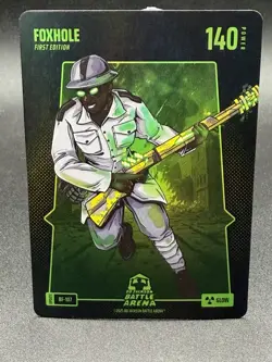 Bo Jackson Battle Arena Foxhole First Edition BF-107 Glow 140 Power Card - Image 1