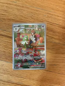Pokemon TCG Kirlia Card 212/198SV01 Scarlet & Violet Base Set Illustration Rare - Image 1