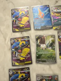 Pokemon TCG Lot Illustration Rare, Ex, Zacian Wooper Ambipom Oricorio Cards PFL - Image 3