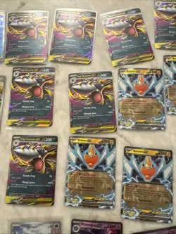 Pokemon TCG Lot Illustration Rare, Ex, Zacian Wooper Ambipom Oricorio Cards PFL - Image 4