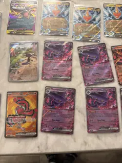 Pokemon TCG Lot Illustration Rare, Ex, Zacian Wooper Ambipom Oricorio Cards PFL - Image 5