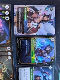 Riftbound English Nine Tailed Fox Ahri Deck 44 Card Ft Ahri Alluring & More - Image 2