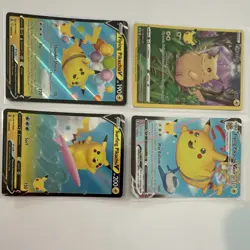 4 Card Lot Pokemon TCG Celebrations Jungle Pikachu Flying V VMAX etc. NM - Image 1