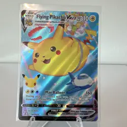 4 Card Lot Pokemon TCG Celebrations Jungle Pikachu Flying V VMAX etc. NM - Image 3