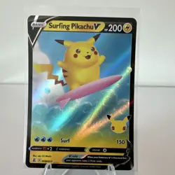 4 Card Lot Pokemon TCG Celebrations Jungle Pikachu Flying V VMAX etc. NM - Image 5