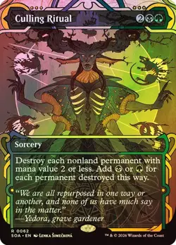 NM Foil Culling Ritual, MTG, Strixhaven Mystical Archive, Magic, 62 - Image 1