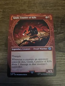 Gimli, Counter of Kills (Showcase) Universes Beyond: the Lord of the Rings:... - Image 1