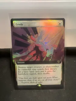 Erode (Extended Art) Secrets of Strixhaven Foil - Image 1
