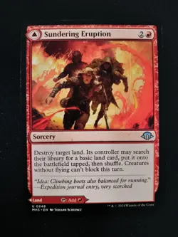 MTG Sundering Eruption Volcanic Fissure 0248 Modern Horizons 3 NM - Image 1