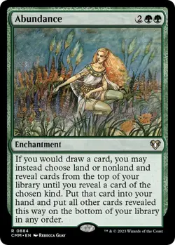 Abundance - Commander Masters - 884 - LP/NM - Image 1