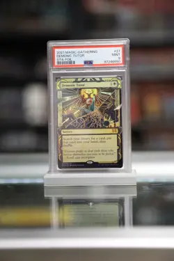 PSA 9 Demonic Tutor Magic - Strixhaven: Mystical Archives Foil - Image 1