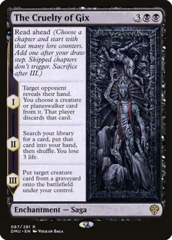 The Cruelty of Gix - Dominaria United - Magic The Gathering - MTG - Image 1