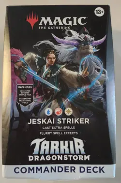 Magic: The Gathering Tarkir Dragonstorm Commander Deck - Jeskai Striker - Image 1