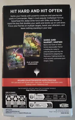 Magic: The Gathering Tarkir Dragonstorm Commander Deck - Jeskai Striker - Image 2