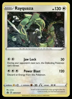 Rayquaza - SWSH029 SWSH: Sword & Shield Promo Cards Pokemon TCG - Image 1