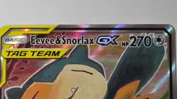 Pokemon TCG Snorlax and Eevee Illustration Promo Card SM169 - Image 3