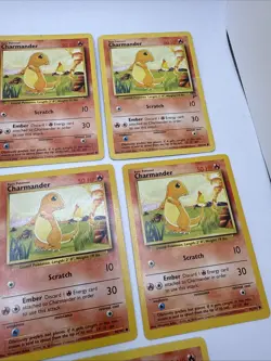 Charmander Lot Legendary, Rocket, Unlimited Pokemon Cards - Image 4