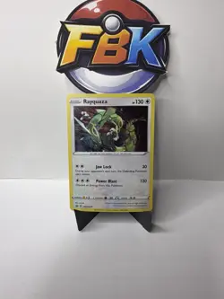 Pokemon TCG Sword & Shield Rayquaza 029 Black Star Promo Holo *SWIRL* - Image 1