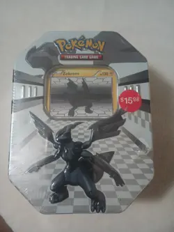 Pokemon TCG Black & White Zekrom Tin 2011. Factory Sealed. TCG-CCG - Image 1