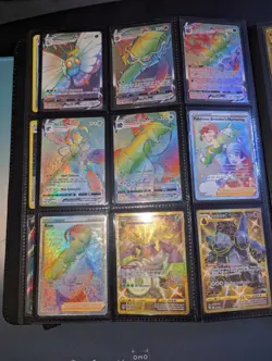 Pokemon Darkness Ablaze Complete Master Set 100% 201/189 W/Binder Charizard Vmax - Image 2