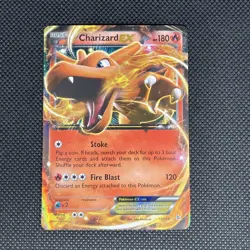 Pokemon TCG Charizard Flashfire 11/106 Holo Holo Rare EX Lightly Played - Image 2