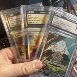 Pokemon CGC Graded Card Lot Penny Briar Pinsir Special Illustration Rare 2023 - Image 1