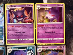 Pokemon Lot of 6 Gengar Cards - 1 Stamped Holo, 3 Holo’s, 1 Ex, 1 Non Holo - Image 3