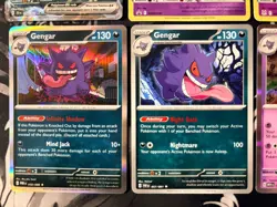 Pokemon Lot of 6 Gengar Cards - 1 Stamped Holo, 3 Holo’s, 1 Ex, 1 Non Holo - Image 4