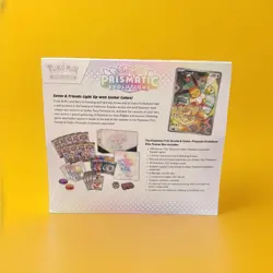 Pokemon Scarlet & Violet Prismatic Evolutions Elite Trainer Box Eevee Promo 2025 - Image 3