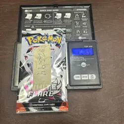 ~22.94g Heavy - Pokemon TCG S&V - White Flare Booster Pack! DEMI GOD PACKU - Image 1