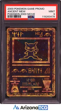 Pokemon 2000 Ancient Mew Holo Promo Pokemon 2000 Movie PSA 9 - Image 1