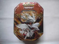 2012 Pokemon TCG Black & White Reshiram EX Tin Chest **Factory Sealed/English** - Image 1