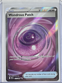 Pokemon Perfect Order Wondrous Patch Trainer Full Art Holo Rare 117/088 NM - Image 1
