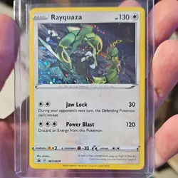 Pokemon Rayquaza SWSH029 SWSH: Sword & Shield Promo Cosmos Holo English 2020 - Image 1