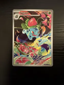 Ivysaur Illustration Rare IR AR 134/132 Mega Evolution Pokemon TCG English NM - Image 1