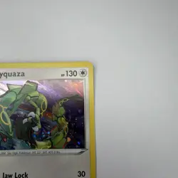 POKEMON RAYQUAZA SWSH029 BLACK PROMO STAR COSMOS HOLOFOIL NM CARD - Image 2