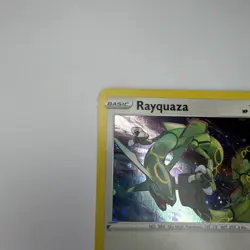 POKEMON RAYQUAZA SWSH029 BLACK PROMO STAR COSMOS HOLOFOIL NM CARD - Image 3