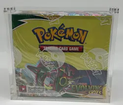 Pokemon TCG Sword & Shield Evolving Skies Booster Box SEALED w/Acrylic #2 - Image 1