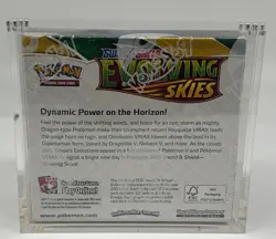 Pokemon TCG Sword & Shield Evolving Skies Booster Box SEALED w/Acrylic #2 - Image 2