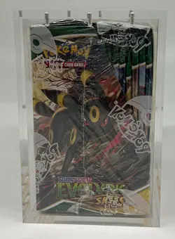 Pokemon TCG Sword & Shield Evolving Skies Booster Box SEALED w/Acrylic #2 - Image 4
