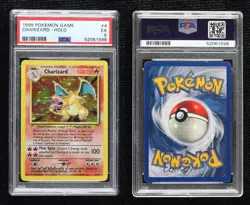 Charizard Holo Pokemon Base Set PSA 5 1999 - Image 3