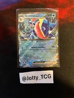 Pokemon TCG Stellar Crown Greninja Ex 041/142 - Image 1