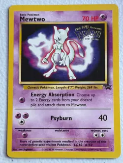 Mewtwo 3 P Wizards Black Star Promos - Image 1