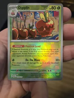Dipplin (Master Ball Pattern) 010/131 Holo SV: Prismatic Evolutions Pokemon Holo - Image 1