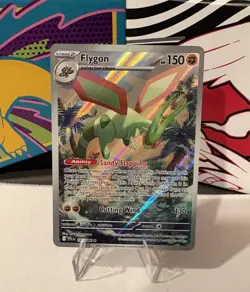 Pokemon TCG Flygon Illustration Rare Holo 101/094 Me02: Phantasmal Flames - Image 1