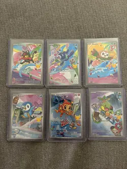 Pokemon 2026 First Partners Illustration Collection Promo Set - Sinnoh Starters - Image 1