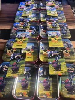 Ascended Heroes Mini Tin display EMPTY Pokemon TCG - Image 1