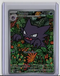 Pokemon Haunter 027 Me: Mega Evolution Promo Illustration Rare Holo - Image 1